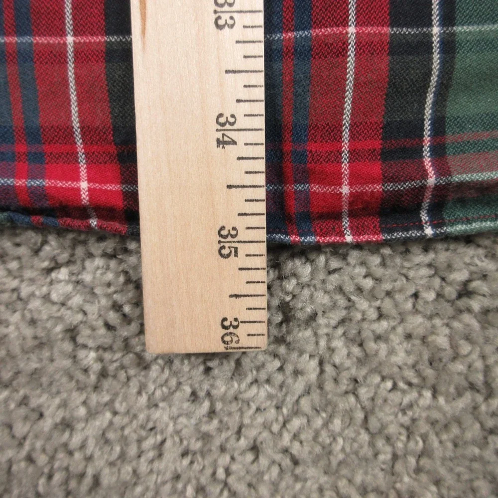 Vintage Polo Ralph Lauren Shirt Mens XL Green Red Plaid Blake Oxford Button Up